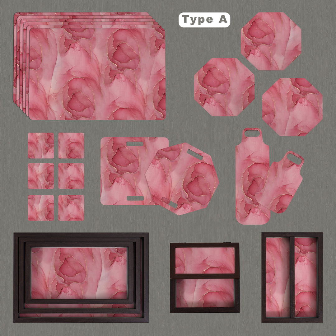 24 Pieces Table-Serveware Set Shahi Gulab