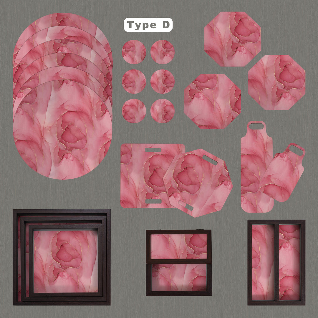 24 Pieces Table-Serveware Set Shahi Gulab