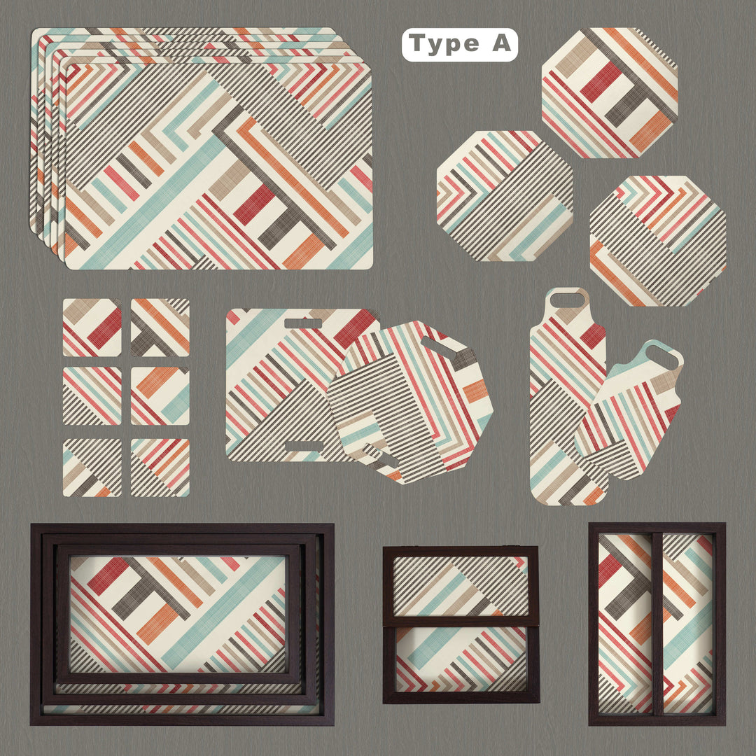 24 Pieces Table-Serveware Set Triometric