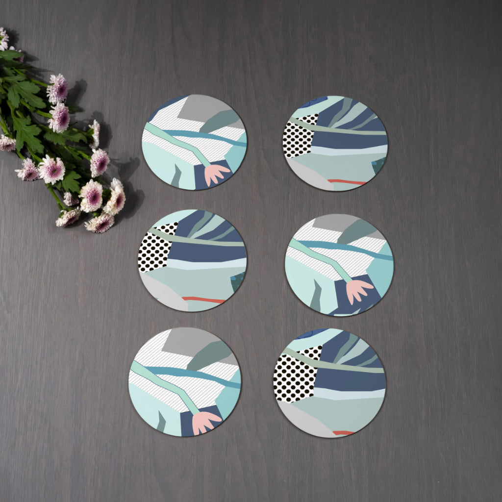 Designo Tech Coasters Round