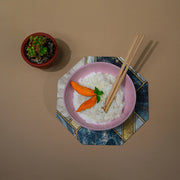 Firestone Blue Hot Plate Set