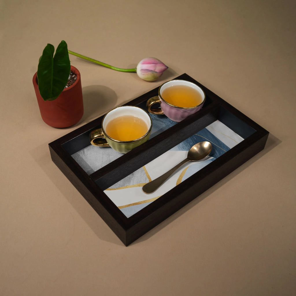 Golden Edge Cutlery Tray