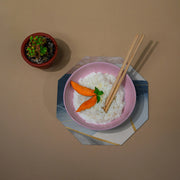 Golden Edge Hot Plate Set