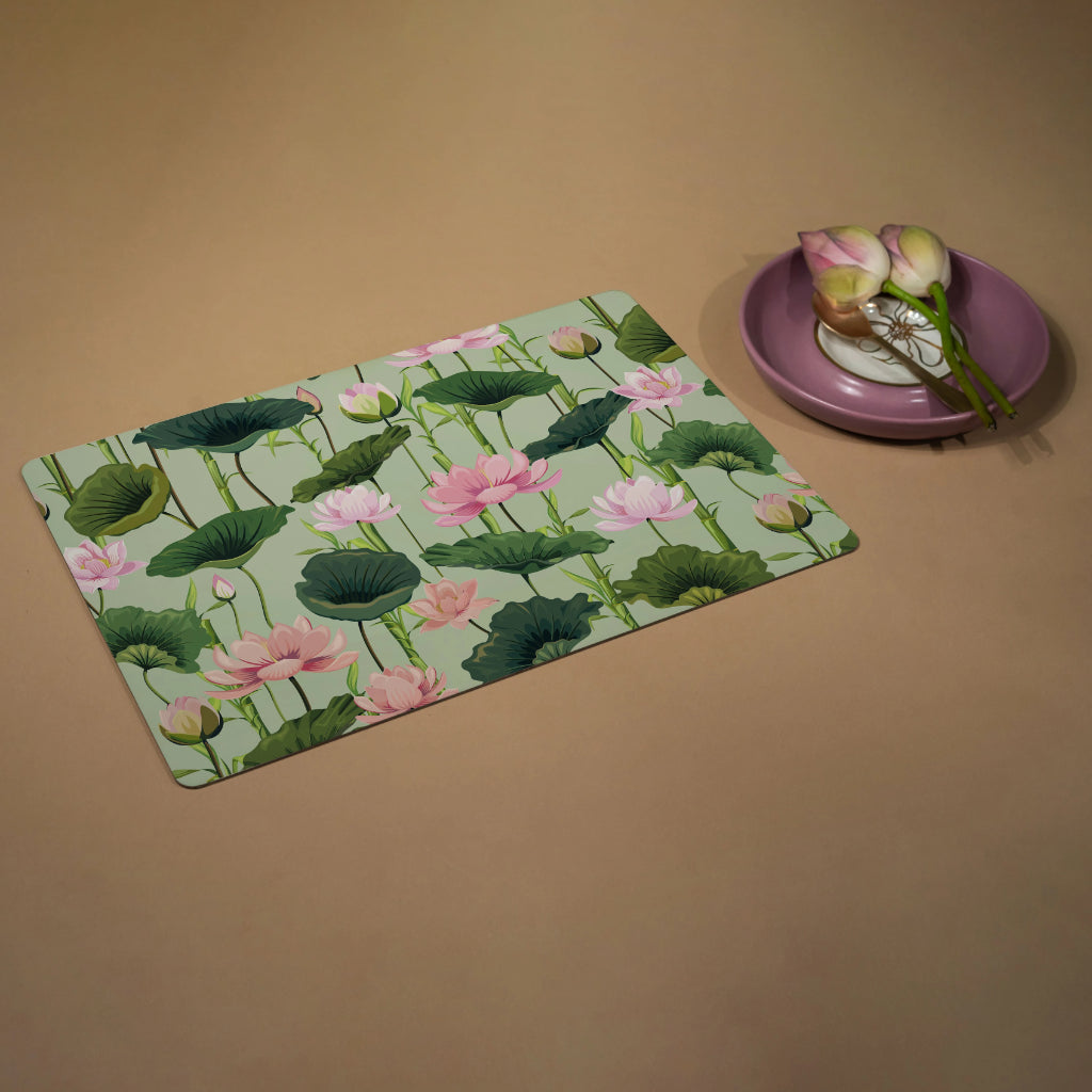 Green Ochard Rectangle Table Placemats