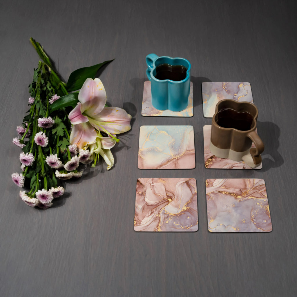 Lustre Coasters Square