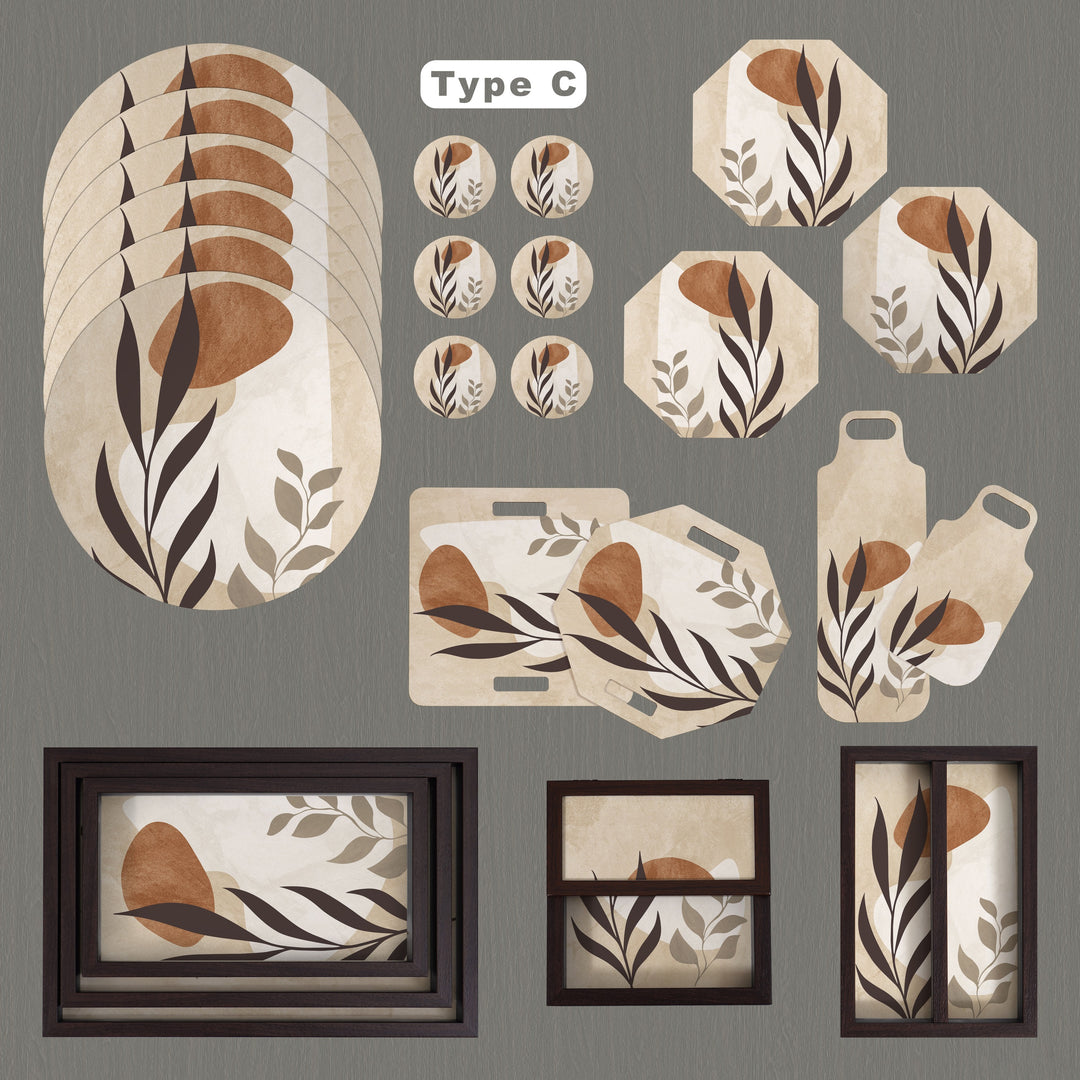 24 Pieces Table-Serveware Set Scene